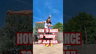 JOJO SIWA KARMA DANCE unexpected funny shorts viral shortsfeed feedshorts meme viralshorts [upl. by Terraj]