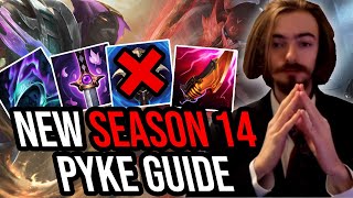 THE ULTIMATE SEASON 14 PYKE ITEM GUIDE [upl. by Haerr]