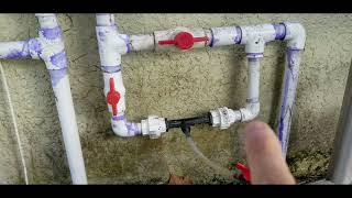 liquid fertilizer through your sprinklers a fertigation system [upl. by Northey]