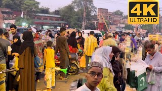 14 August 2024 Independence Day 🇵🇰 Pakistan Lahore 4k Full HD Video  Amazing City Walk Tour [upl. by Itsyrc856]