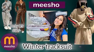 MEESHO  WINTER 🥶 TRACKSUIT HONEST  REVIEW2024 RajniRajput01 Rajnirajputvlogs [upl. by Mireielle]