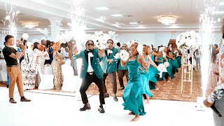 Best Congolese Wedding Entrance Dance Cleveland 🔥 [upl. by Vanhomrigh]