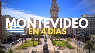 MONTEVIDEO en 4 días qué ver playas y atractivos 🇺🇾 [upl. by Brittain]