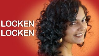 Locken mit Glätteisen • Schritt für Schritt • Styling Anleitung [upl. by Ytomit]