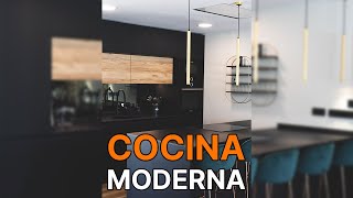 ESPECTACULAR diseño de COCINA MODERNA 👨‍🍳🍳 [upl. by Eerolam202]