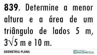 C19 ÁREAS DE SUPERFÍCIES PLANAS 839 [upl. by Michel]