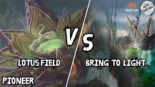 Lotus Field Combo VS Bring to Light MTG Pioneer [upl. by Aikemet887]