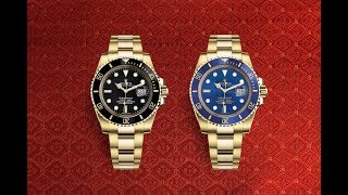 Review Rolex Submariner Date in Yellow and White Gold [upl. by Zeb]