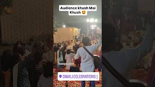 Diwali Mela Singing 🎙️ shorts music diwali diwalispecial swareshaditya singer guitar 🎙️ [upl. by Kaitlin]