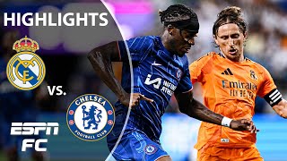 Real Madrid vs Chelsea in Charlotte  Highlights  ESPN FC [upl. by Uttica]