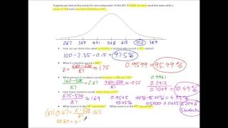 Empirical Rule and zScore Percentiles Part 2 [upl. by Seif999]