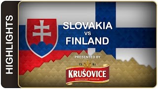 Perfect Finns blank Slovaks  SlovakiaFinland  IIHFWorlds 2016 [upl. by Drarig896]