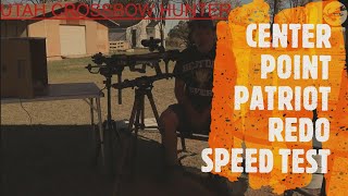 CENTER POINT PATRIOT 415 REDO SPEED TEST [upl. by Annahsad]