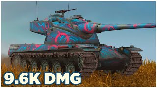 AMX 50 B • 96K DMG • 7 KILLS • WoT Blitz [upl. by Rolfston]