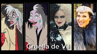 Cruella de Vil Evolution 19612023 [upl. by Sinnoda]