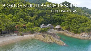 Bigang Munti Beach Resort Lobo Batangas 4KUHD [upl. by Onaivlis]