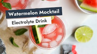 How To Make a Watermelon Mocktail [upl. by Nairdad]