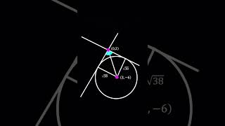 ALevel Maths coordinate geometry with circles geometry alevelmaths maths [upl. by Atinram689]