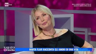 Marta Flavi dallavventura a Ballando al nuovo amore  Sabato in diretta 23112024 [upl. by Oiramel]