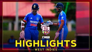 Highlights  West Indies v India  Jaiswal amp Gill Star  4th Kuhl Stylish Fans T20I [upl. by Atikal723]