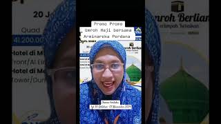 Promo Umroh Haji Arminareka 082140569199 shortsviral promo promoumroh arminarekaperdana live [upl. by Eelarbed]