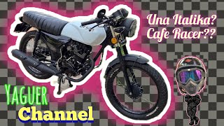 Italika Dt 125 Delivery Cafe Racer ¿¿ [upl. by Anidem]