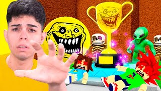 3 HORAS DE TODOS OS FINAIS DO JOGO FÃCIL MAIS DIFÃCIL DO ROBLOX [upl. by Ostap]