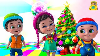 Looby Loo Christmas Dance Party  More Kids Songs amp Nursery Rhymes  CHRISTMAS PARTY AT SCHOOL [upl. by Rhiana]