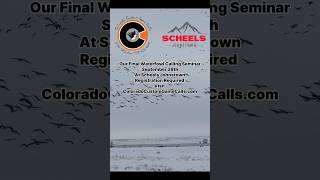 Come check out our seminar September 28th at scheels Johnstown goosecalling hunting goosecall [upl. by Atsirak]