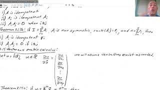 idempotent matrices and matrix calculus [upl. by Niuq]