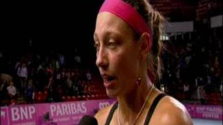 Fed Cup Interview Yanina Wickmayer [upl. by Patrica]