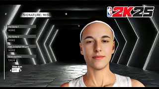 NBA 2K25 FEMALE MY PLAYERS DETAILS [upl. by Giannini]