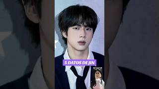 ¡DATOS SOBRE JIN DE BTS jin bts army kpop [upl. by Omle]