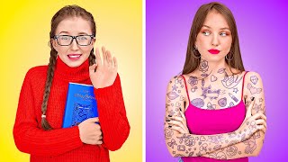 Life Hacks And Gadgets For Popular Girls At School 💡📚 lifehacks gadgets funny [upl. by Pablo312]