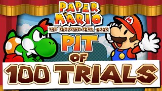 Paper Mario The Thousand Year Door  Pit of 100 Trials [upl. by Nixie]