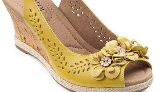 TOP 50 BATA RED LABEL CAUSUAL WEAR SHOES SLIPPERS SANDLAS WEDGES CHAPPAL DESIGN [upl. by Anisamot558]