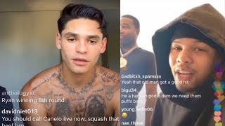 Ryan Garcia DISSES Gervonta Davis “BLACK People are Women BEATERS Mike Tyson Floyd Mayweather …” [upl. by Boswell]