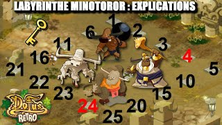 DOFUS RETRO  Labyrinthe Minotoror  Tutoriel Complet [upl. by Danielle]