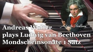 Andreas Wolter plays Beethoven Mondscheinsonate 1 Satz  Moonlight [upl. by Rodenhouse306]