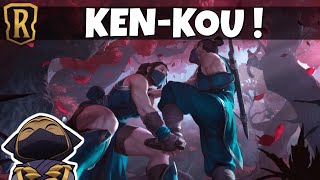 LA FOLIE KENNEN EZREAL  Deck Legends of Runeterra FR [upl. by Nylasoj]