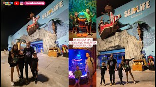 SEA LIFE LEGOLAND MALAYSIA VLOG JOHOR BAHRU  ADA AQUARIUM DENGAN FIGURE LEGO DAN SHIPWRECK [upl. by Shull142]