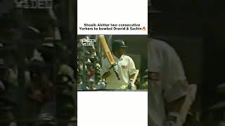 deadly yorkers by Shoaib Akhtar🔥 Unbelievable🥵 shorts shoaibakhtar cricket [upl. by Barhos]