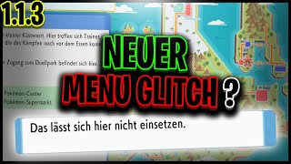 NEUER MENU GLITCH für Patch 113  Pokémon Strahlender Diamant amp Leuchtende Perle [upl. by Nnaeirrac]