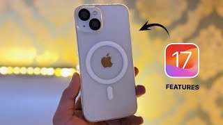 iPhone 13 on iOS 17 20 Hidden Features [upl. by Willabella385]