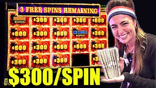 My GREATEST Day EVER on Buffalo Link Slot Machine Up to 300Spin [upl. by Hanas]