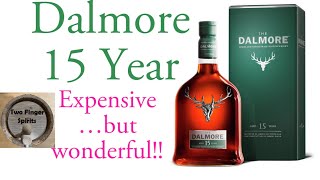 The Dalmore 15 Year Old Single malt scotch whiskey [upl. by Enamrahs]