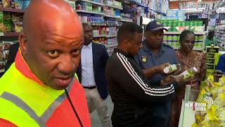 Reclaiming spaza shops owned by illegal foreigners in KZN [upl. by Ecilef12]