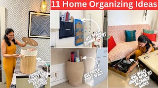 11 Amazing amp Genius Home Organizing amp Storage Ideas  Create storage in your Home [upl. by Ymmot748]