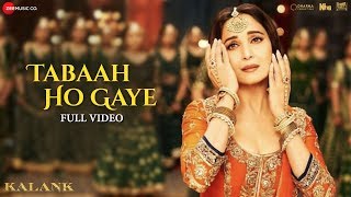 Tabaah Ho Gaye  Full Video  Kalank  Madhuri Varun amp Alia  Shreya  Pritam  Amitabh  Abhishek [upl. by Anaigroeg991]