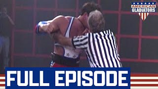 Referee Has To Pull Gladiator Turbo Away  American Gladiators  Full Episode  S05E03 [upl. by Latoniah]